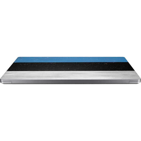 Estonia Flag Distressed Universal Laptop 14in (11.4 x 8.2in) Skin